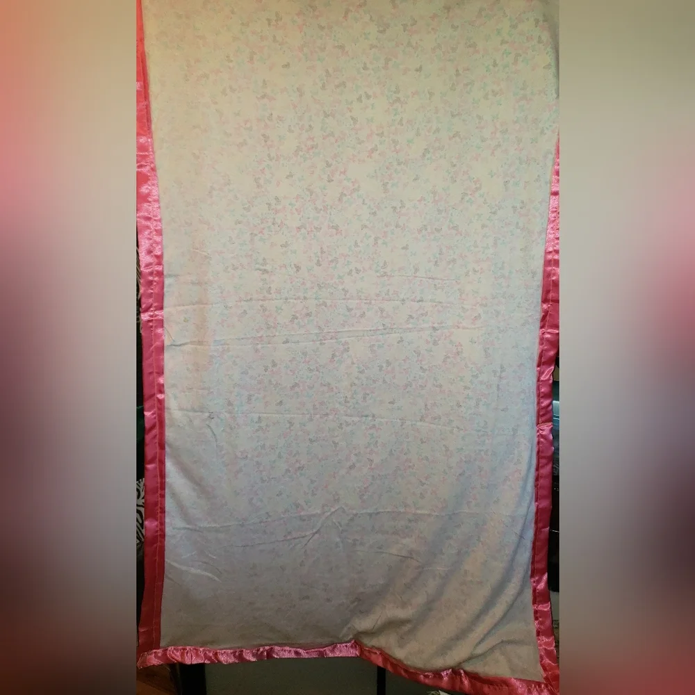Patchwork Quilt with Pink and Yellow Accents